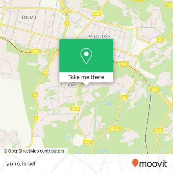 מרגוע map