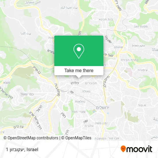 Карта יעקובזון 1