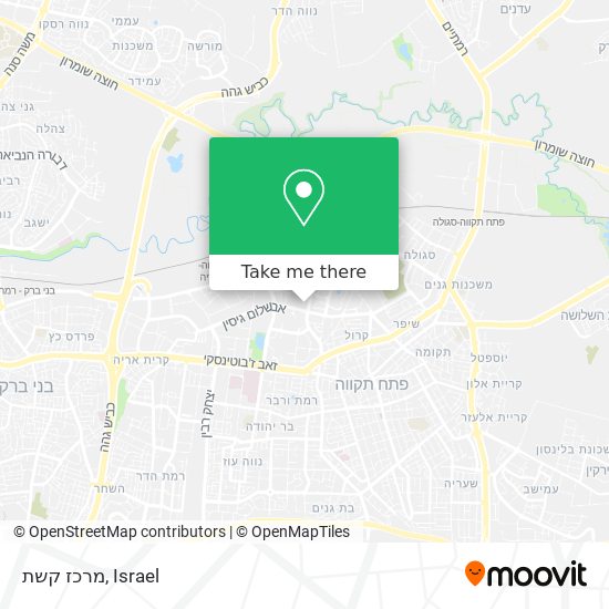 מרכז קשת map