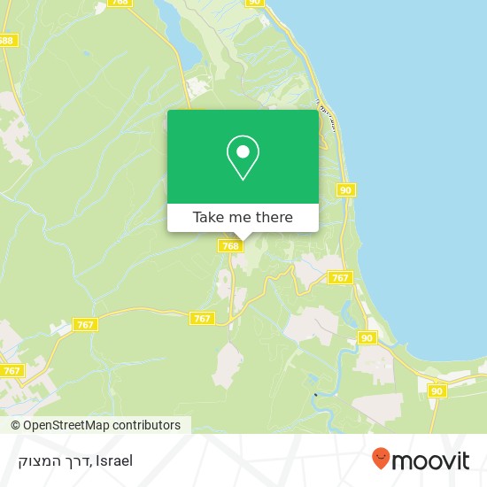 דרך המצוק map