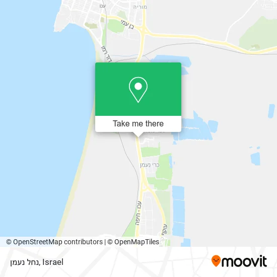 Карта נחל נעמן
