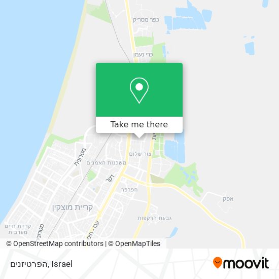 הפרטיזנים map