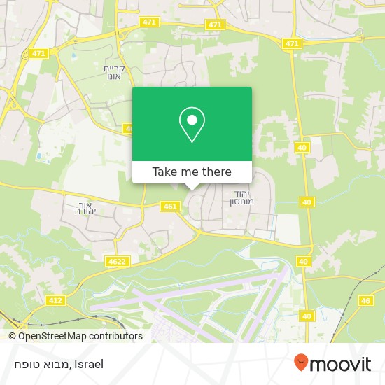 מבוא טופח map