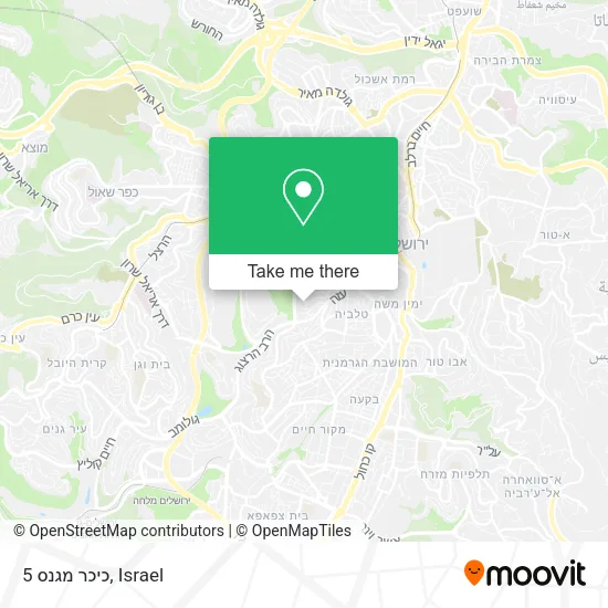 Карта כיכר מגנס 5