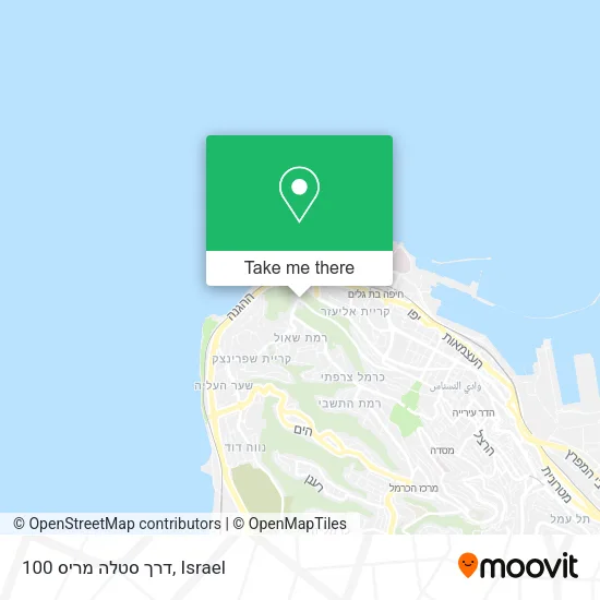 Карта דרך סטלה מריס 100