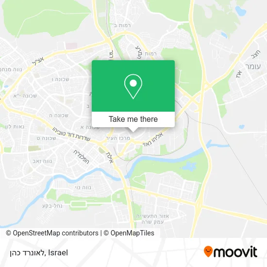 Карта לאונרד כהן