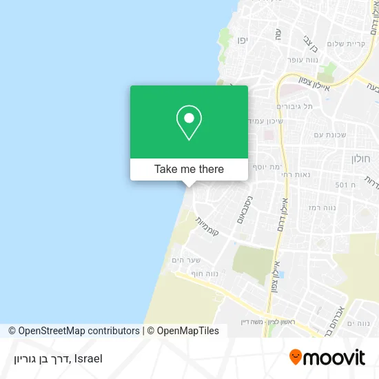 Карта דרך בן גוריון