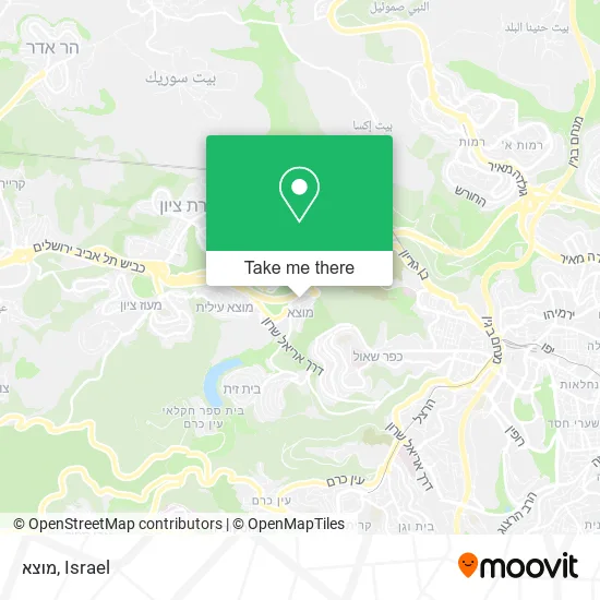 Карта מוצא