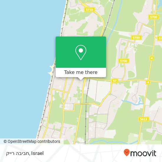 חביבה רייק map