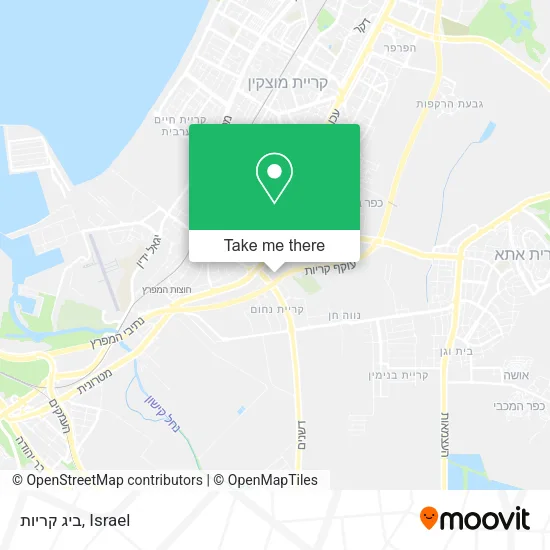 Карта ביג קריות