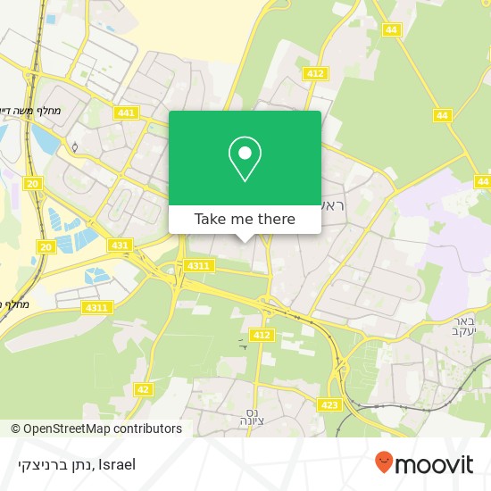 נתן ברניצקי map