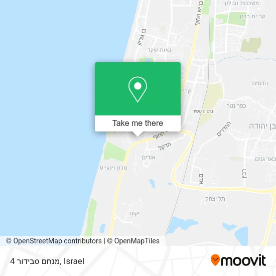 Карта מנחם סבידור 4
