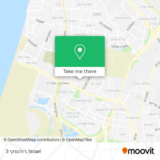 רוז'נסקי 3 map