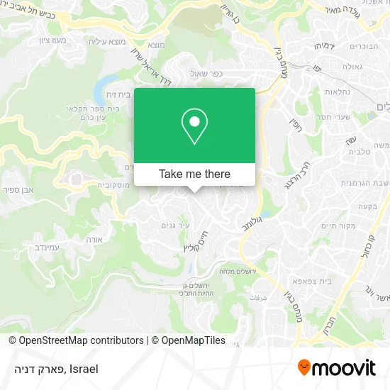 Карта פארק דניה