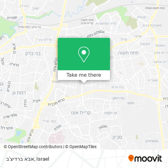 אבא ברדיצ'ב map