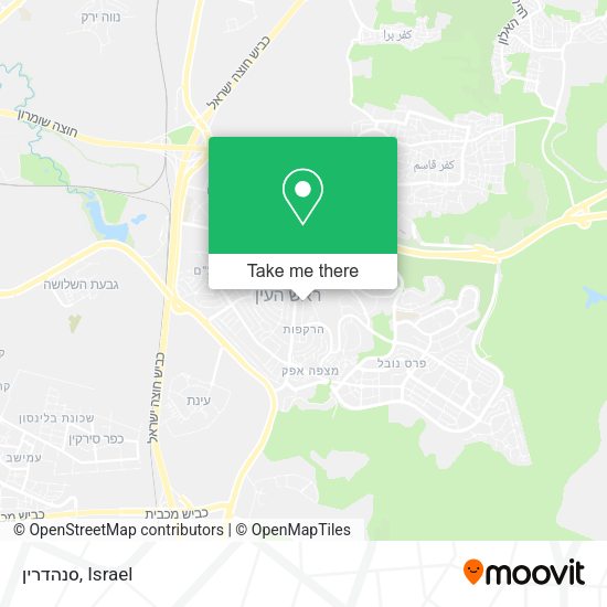 Карта סנהדרין