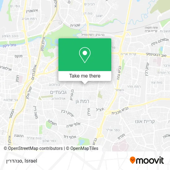 Карта סנהדרין