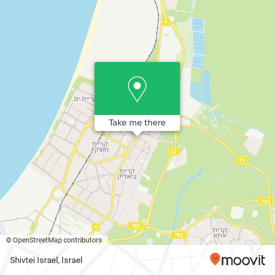 Shivtei Israel map