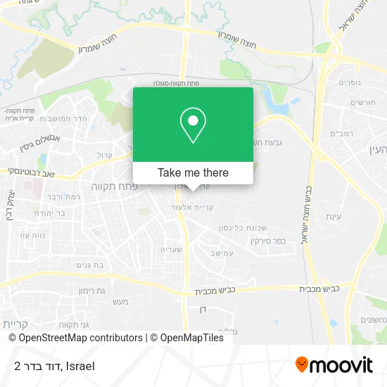 Карта דוד בדר 2