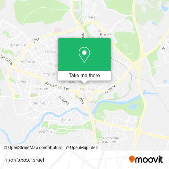 Карта פסאג' רסקו