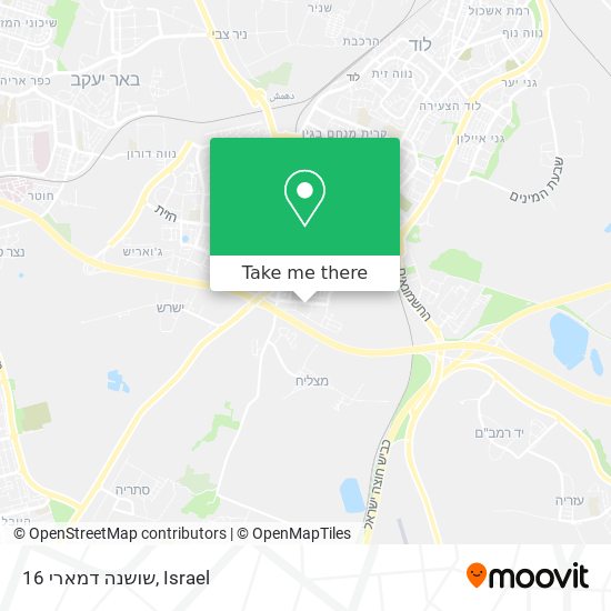 שושנה דמארי 16 map