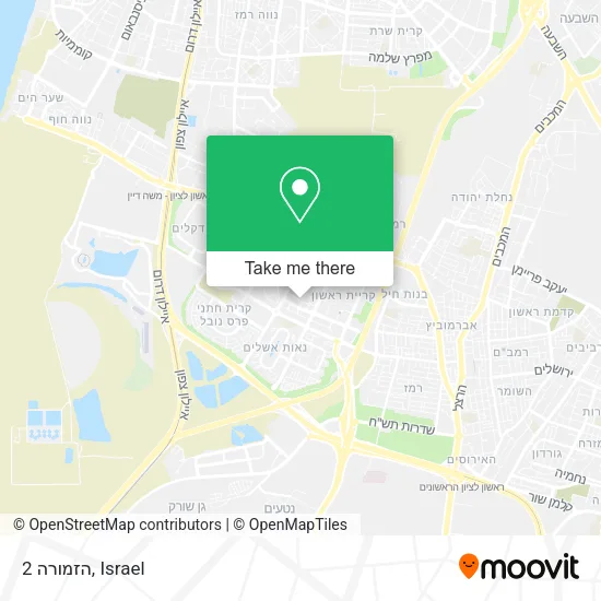 Карта הזמורה 2