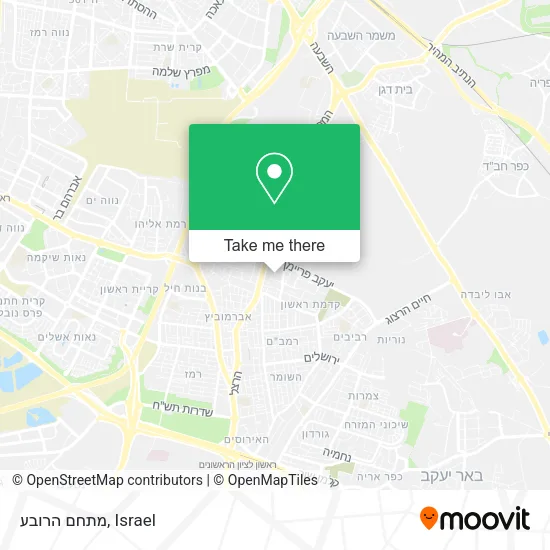 Карта מתחם הרובע