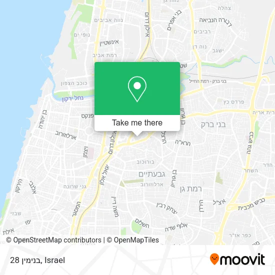 Карта בנימין 28