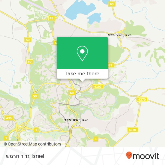 גדוד חרמש map