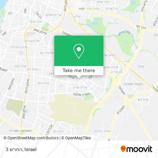 החרש 3 map