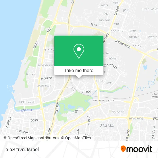 Карта מעוז אביב