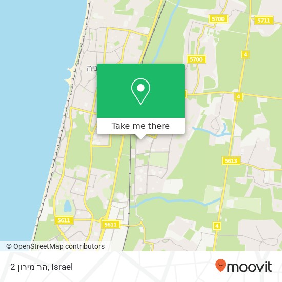 הר מירון 2 map