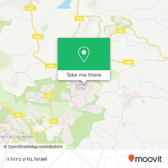 נודע ביהודה map