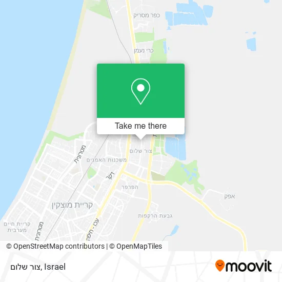 Карта צור שלום