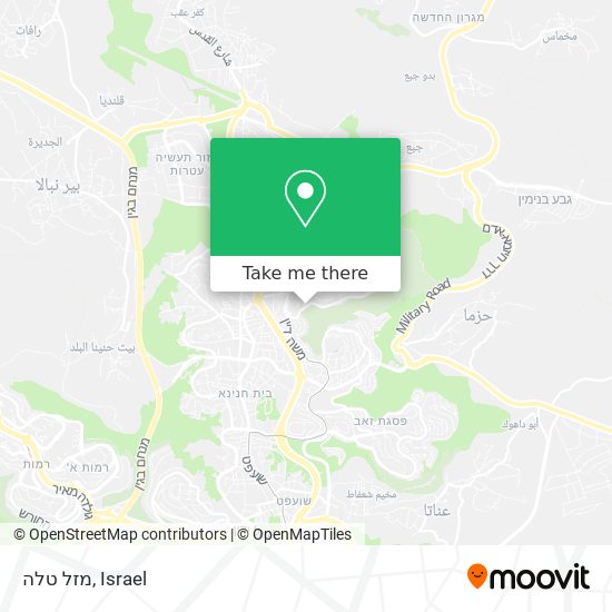 מזל טלה map