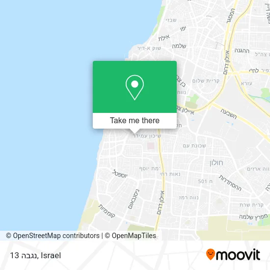 Карта נגבה 13