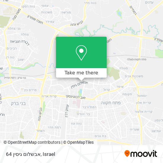 אבשלום גיסין 64 map