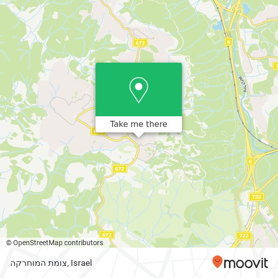 צומת המוחרקה map