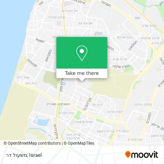 משעול דר map