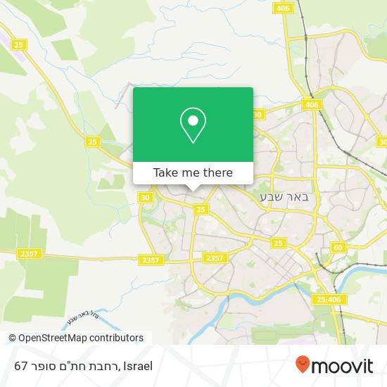 רחבת חת"ם סופר 67 map