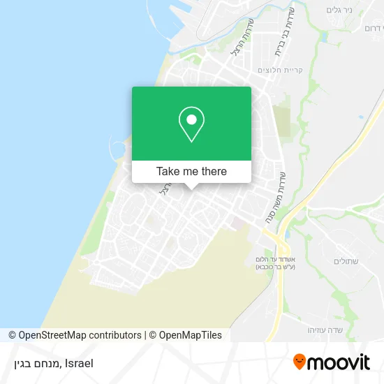 Карта מנחם בגין