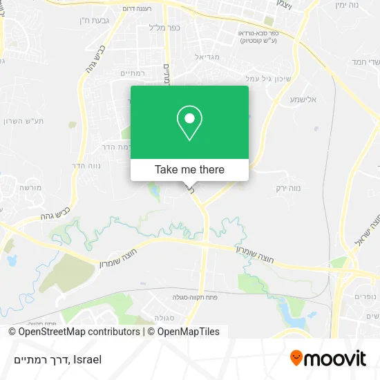 Карта דרך רמתיים
