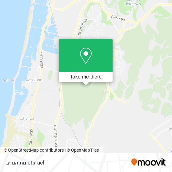 רמת הנדיב map