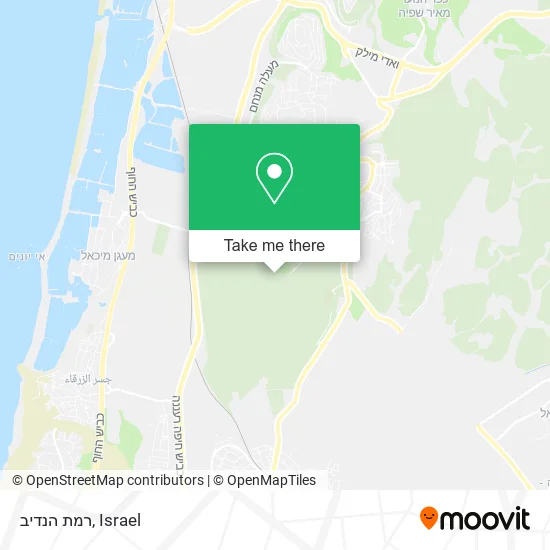 Карта רמת הנדיב