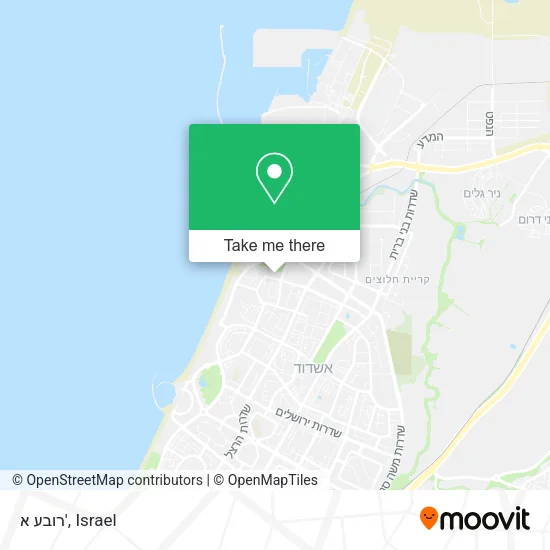 Карта רובע א'