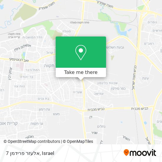 אלעזר פרידמן 7 map