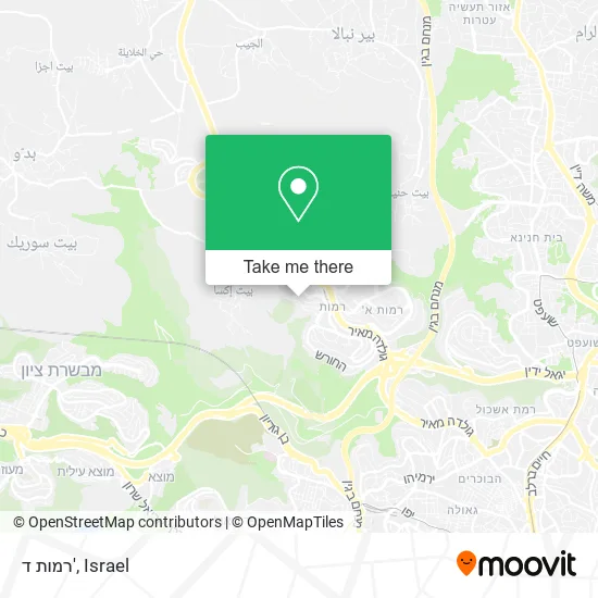 Карта רמות ד'