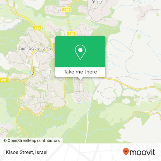 Kisos Street map