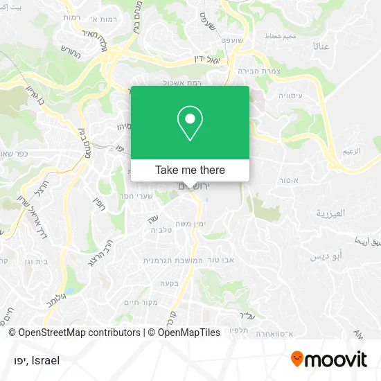 Карта יפו