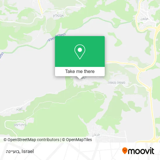 Карта בועיינה